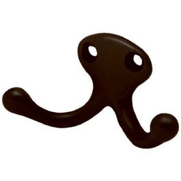 1-1/8-In. Bronze Double Clothes Hook