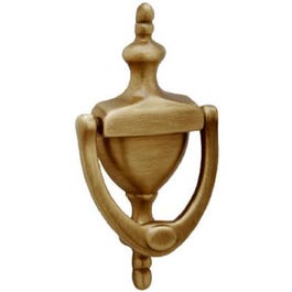 5-5/16-In. Antique Brass Door Knocker