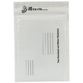 Padded Mailing Envelope, Poly White, 6 x 9-In.