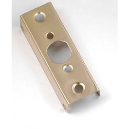 Door Edge Guard, Polished Brass, 1-3/8-In.