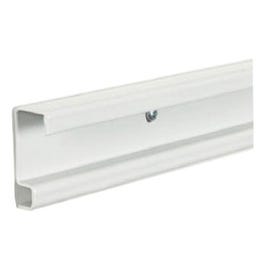 40-In. White Shelf Hang Track