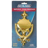 11 x 5.5-In. Brass Door Knocker