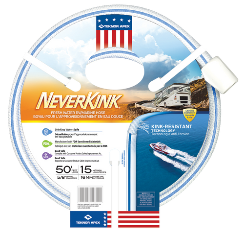 Teknor Apex NeverKink RV / Marine Water Hose