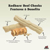 Redbarn Glazed Beef Cheek Rolls - Bully Flavor