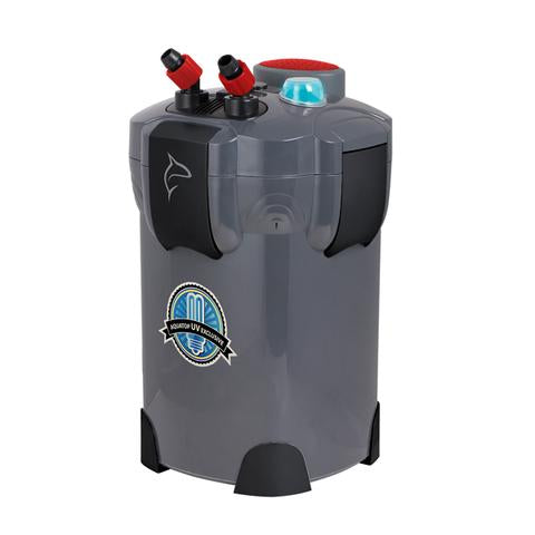 Aquatop  CF400UVMKII Canister Filter 4-Stage w/ Vortex Prime & 9W UV - 370 gph (1 count)