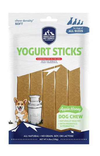 Himalayan Dog Chew Yogurt Sticks Apple Honey