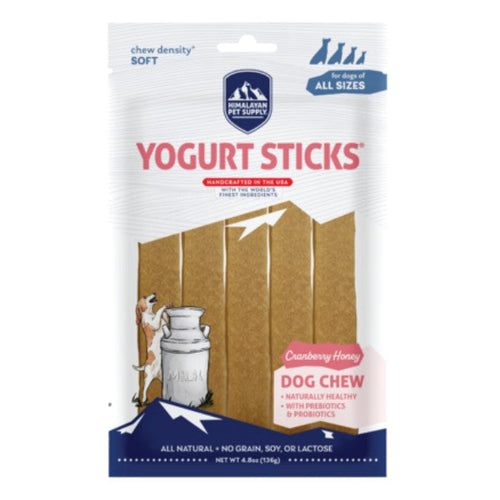Himalayan Dog Chew Yogurt Sticks Cranberry Honey