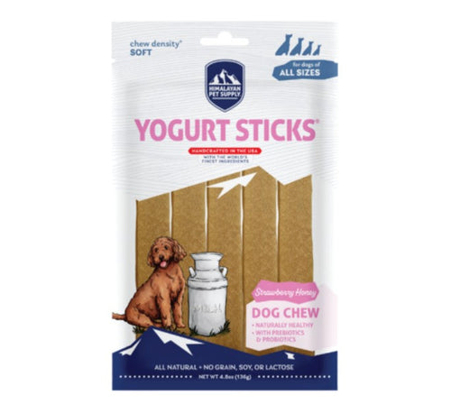 Himalayan Dog Chew Yogurt Sticks Strawberry Honey