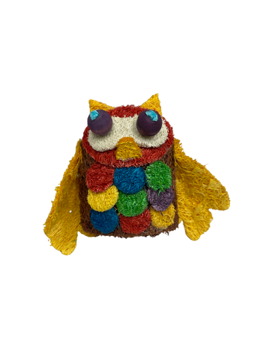 A & E Cage Nibbles Owl Whooo Small Animal Chew Toy