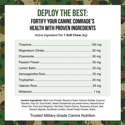 Operation Good Boy SRE: Calming for Dogs