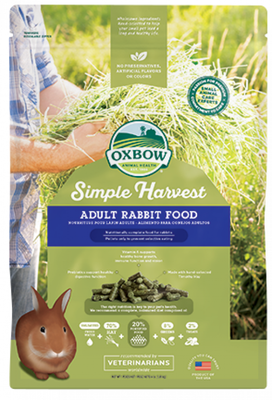 Oxbow Simple Harvest Adult Rabbit Food