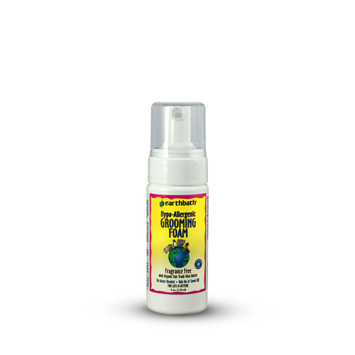 Earthbath Hypoallergenic Cat Grooming Foam (4 OZ)