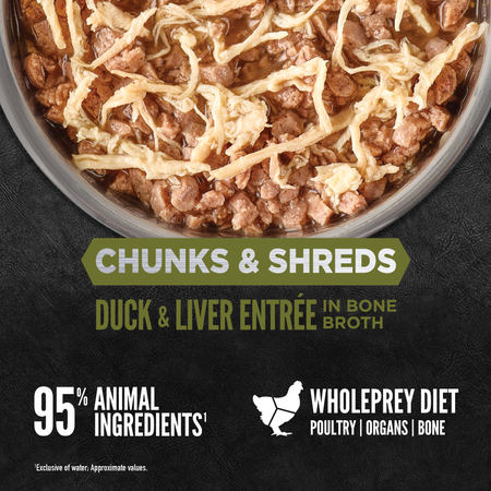 ACANA Chunks & Shreds Duck & Liver Entrée Wet Cat Food