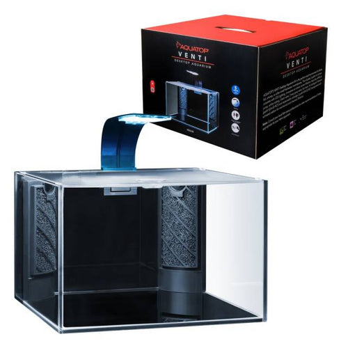 AQUATOP Venti Professional Showcase Glass Aquarium Kit VDA-04