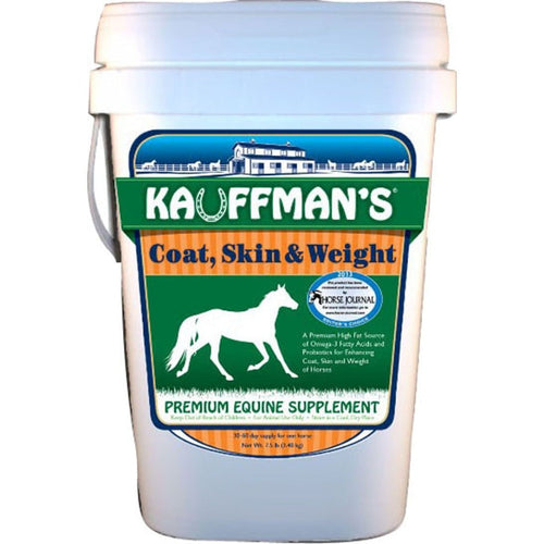 KAUFFMAN'S COAT SKIN & WEIGHT