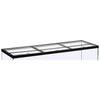 MARINELAND GLASS CANOPY FOR RECTANGULAR AQUARIUMS HINGED