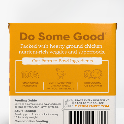 Open Farm Harvest Chicken Rustic Stew Wet Dog Food