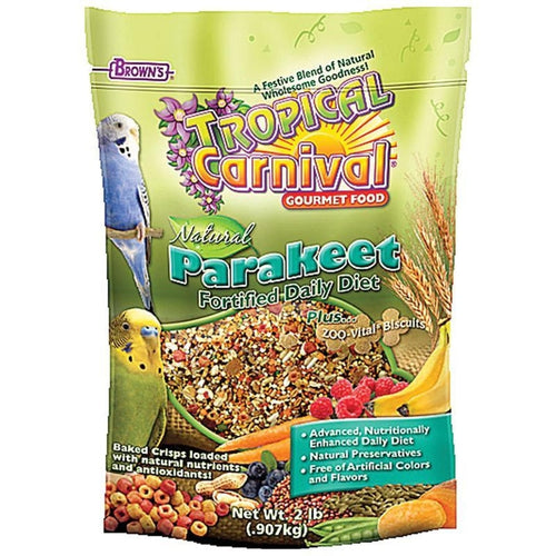 TROPICAL CARNIVAL NATURAL PARAKEET