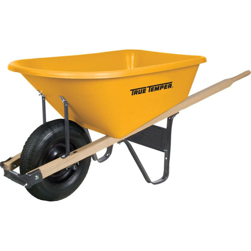 TRUE TEMPER PLY WHEELBARROW WITH SINGLE WHEEL