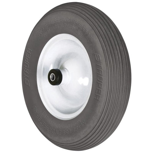 TRUPER FLAT FREE WHEELBARROW TIRE WITH RIM