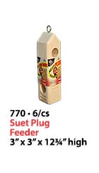 C&S Suet Plug Holder / Feeder