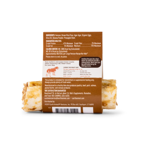 Earth Animal Venison No-Hide® Rolls