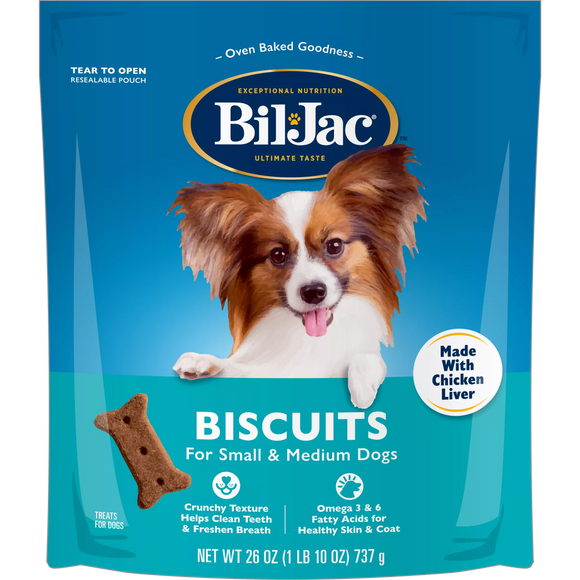 Bil-Jac Dog Biscuits Treats for Small & Medium Dogs