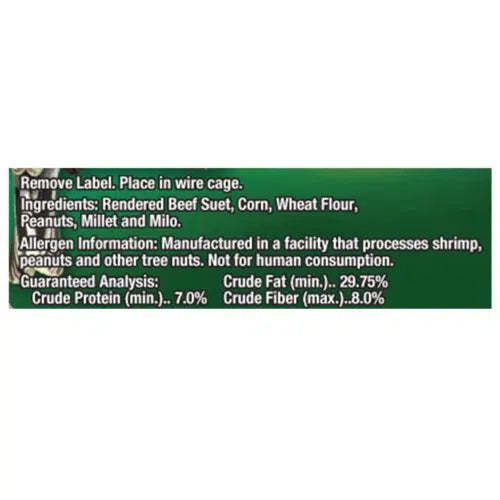 F.M. Brown's Garden Chic!® High Energy Suet Cake