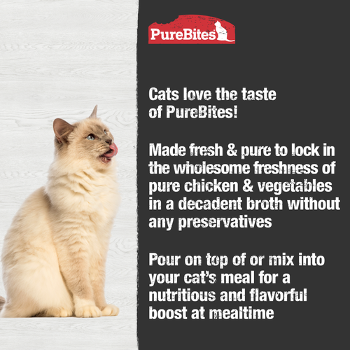 PureBites Chicken & Vegetables Broth for Cats