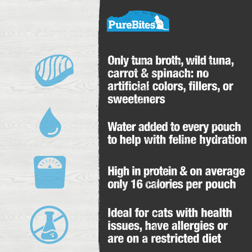 PureBites Tuna & Vegetables Broth for Cats