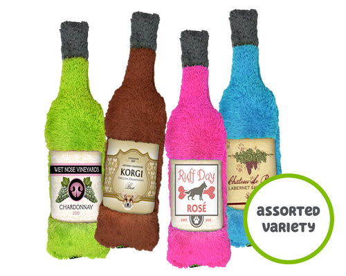 Cycle Dog Duraplush BrewGear Bottles Dog Toy