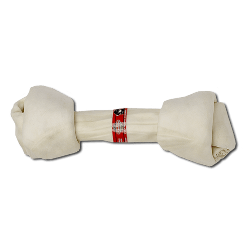 The Rawhide Express Super Bone White Knot Recipe Chews Dog Treat