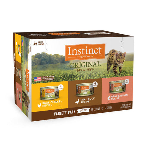 Nature's Variety Instinct Original Variety Pack Wet Cat Food