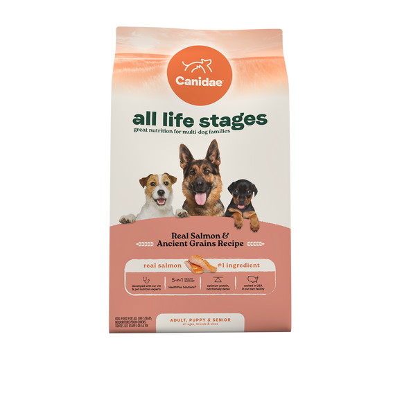 Canidae All Life Stages Dry Dog Food Real Salmon & Ancient Grains Recipe