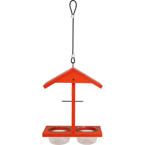 Nature's Way Bird Products EcoCycle™ Citrus Sampler Recycled Plastic Orange and Jelly Oriole Bird Feeder