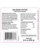 The Butcher's Companion Pork & Liver Recipe Sausage Sticks Dog Treats 8.8 oz