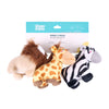 Zippy Paws Miniz Jungle Safari Dog Toy