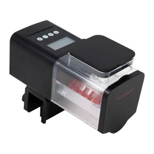 AQUATOP Programmable Fish Feeder 1-4 Feedings per Day Holds up to 450ml Versatile Feeding ATF-MAX