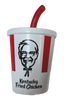 Ethical Pet Spot Kentucky Fried Chicken Vinyl Soda With Straw Dog Toy