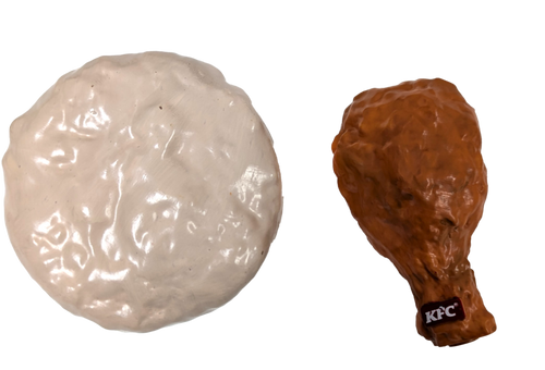 Ethical Pet Spot Kentucky Fried Chicken Vinyl Biscuit Drumstick