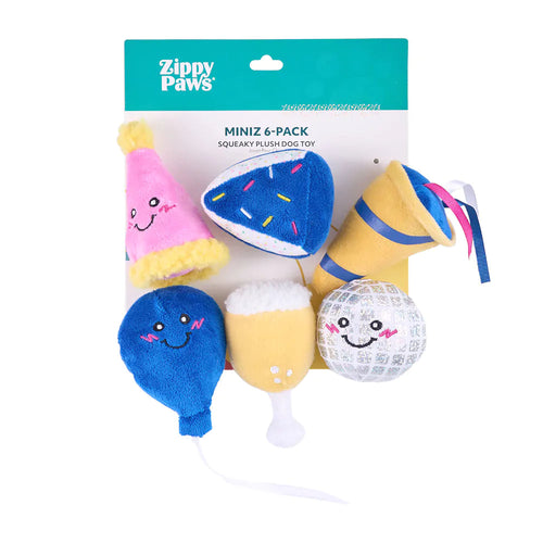 Zippy Paws Miniz Party Dog Toy