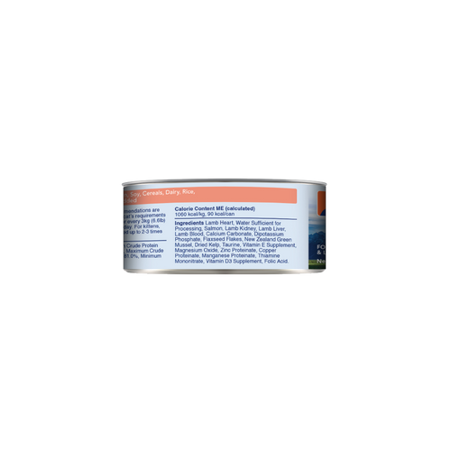 Feline Natural Lamb & King Salmon Feast Canned Cat Food