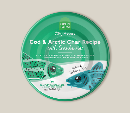 Open Farm Icelandic Cod & Arctic Char Wet Food for Dogs