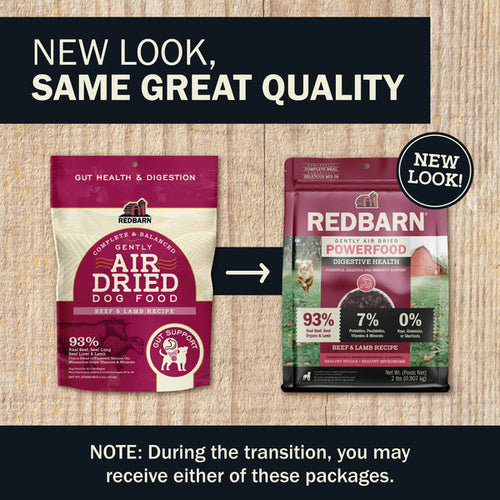 Redbarn Air Dried Powerfood Digestive Health Beef & Lamb Recipe