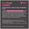 Tiki Cat® Solutions™ Fussy Mousse With Duck Liver & Egg Recipe in Broth Wet cat Food