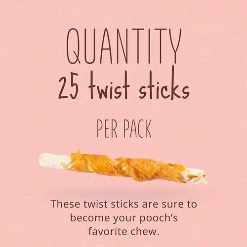 Better Belly Protein with Real Lamb Twists Dog Treats