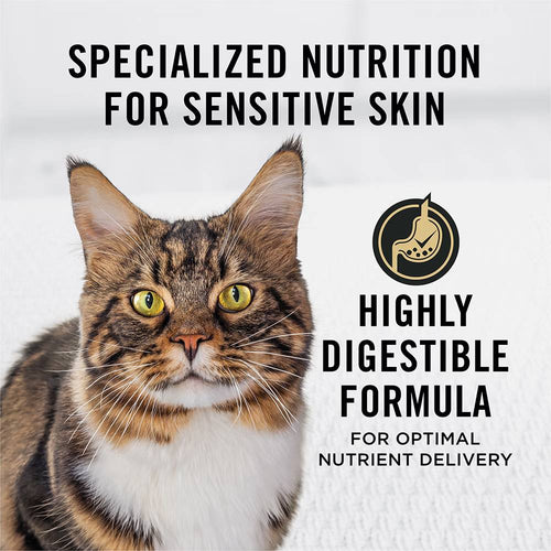 Purina Pro Plan Pro Plan Adult Sensitive Skin & Stomach Lamb & Rice Formula Dry Cat Food