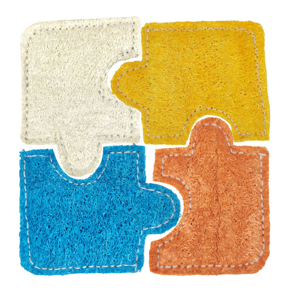 A&E Bird Cage Piece Out Puzzle Loofah Chew