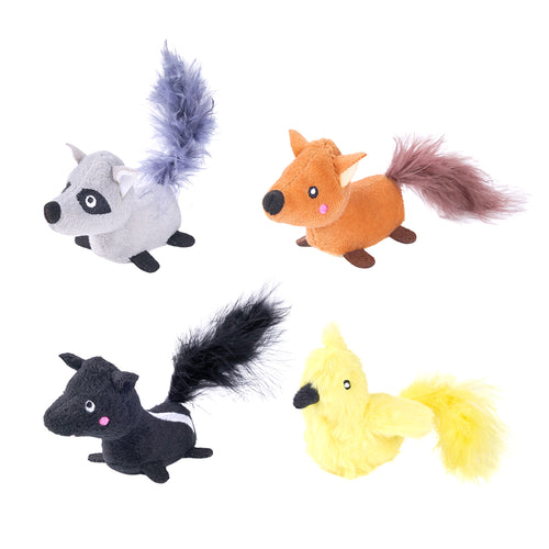 ZippyClaws® 4-Pack – Critters Cat Toy