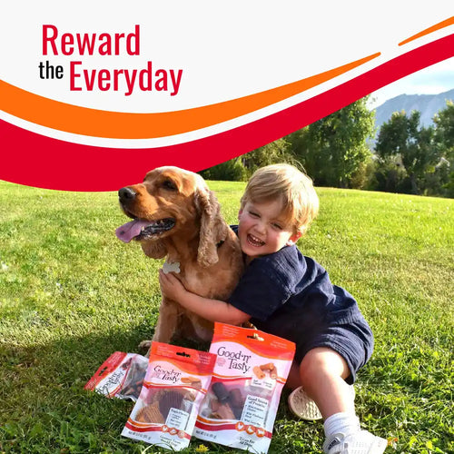 Good ‘n’ Tasty® Triple Flavor Stacks with Peanut Butter Dog Treats